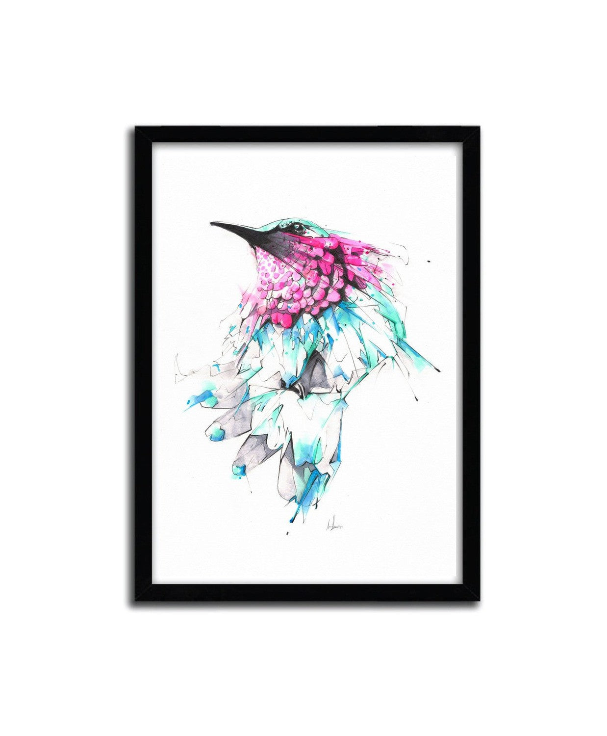 Affiche HUMMINGBIRD par ALEXIS MARCOU