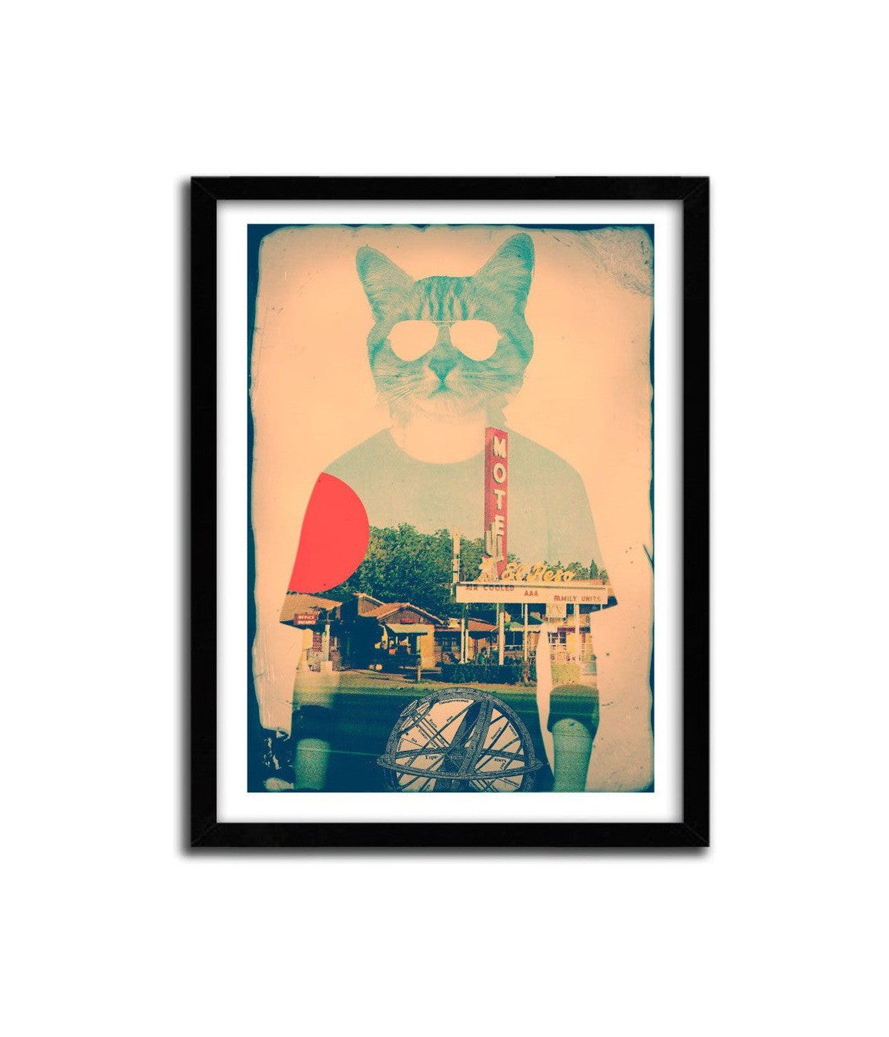 Affiche The Cat by ALI GULEC