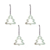 Ai Ries Christmas Tree Silver Set de 4, petit