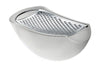 Alessi Rouque de parménide avec étain de fromage, glace