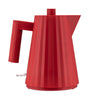 Alessi Plissé Water Kettle 1 litre, rouge