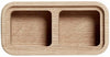 Andersen Furniture Créez moi Box Oak, 2 compartiments, 6x12cm