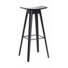 Andersen Furniture Hc1 Bar Stool Black Oak, H 80cm