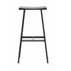 Andersen Furniture Hc2 Bar Stool Black Oak, Steel Frame, H 79cm