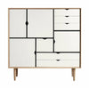  S3 Cabinet Soconed Oak Front blanc