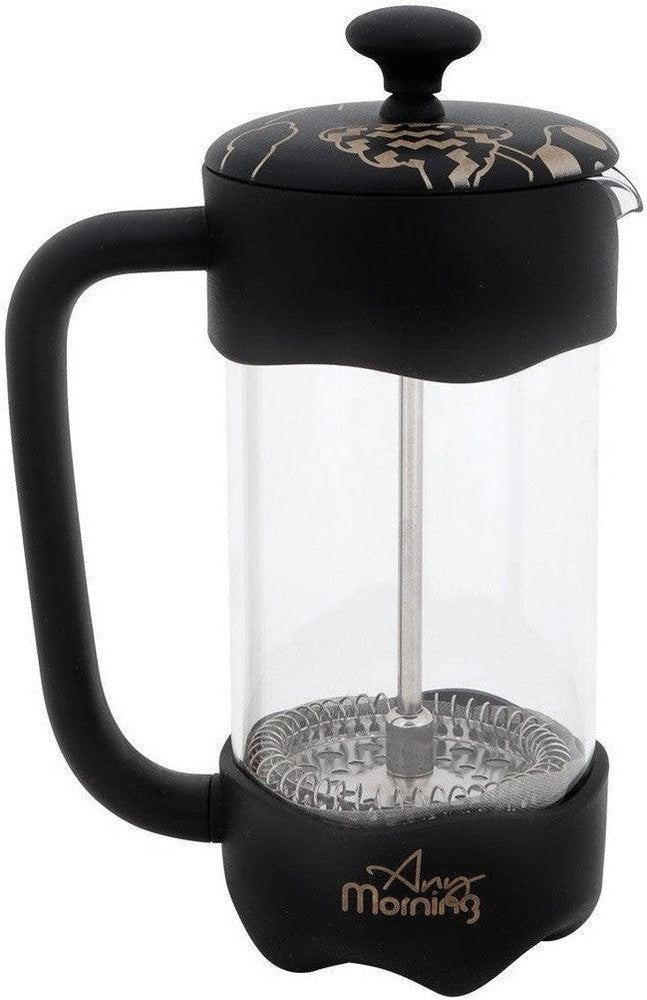 Any Morning FY92 French Press Kaffeebereiter, 1000 Ml, Schwarz