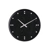 Architectmade Finn Juhl Wall Clock Black Ash, ø25 Cm