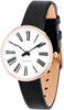 Arne Jacobsen Roman Watch Ø30, Rosé / Black