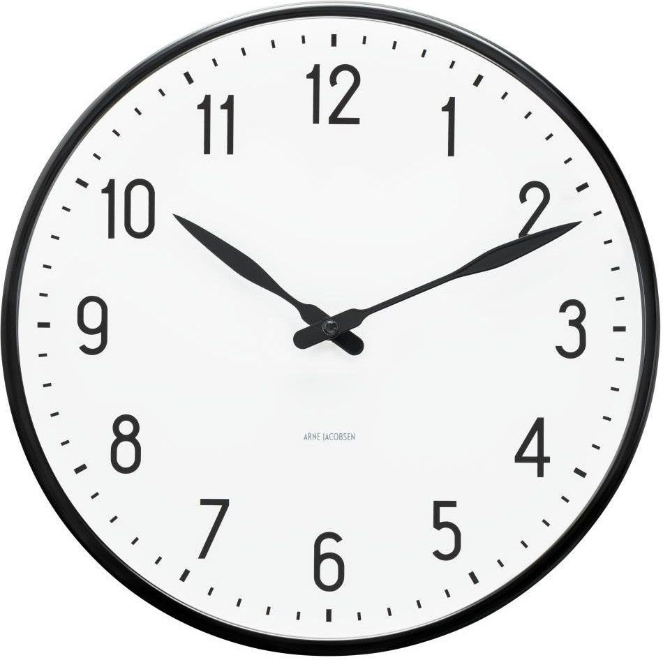 [product_category]-Arne Jacobsen Station Wall Clock, 29cm-Arne Jacobsen-5709513436430-43643-ARN-1