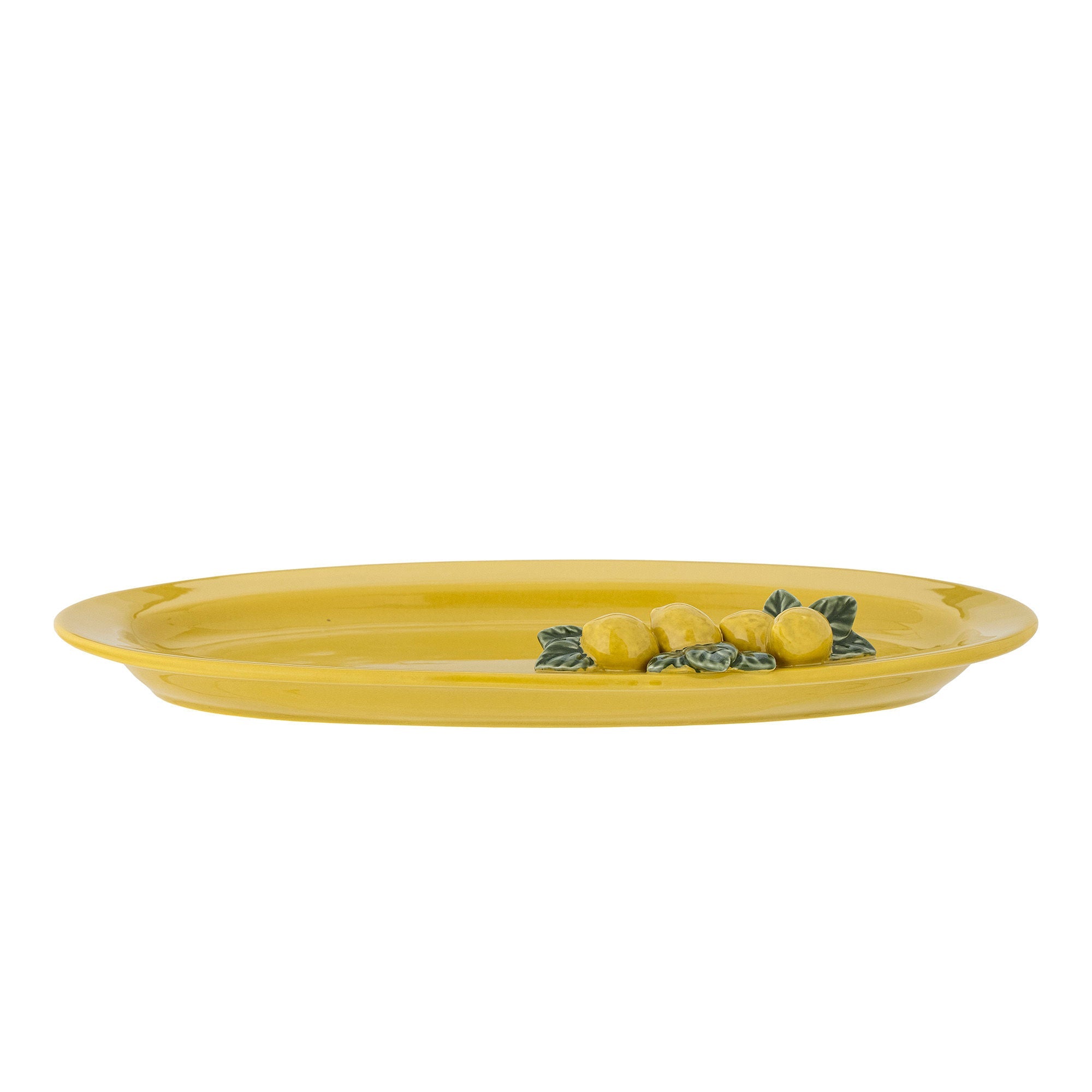 Creative Collection Limone Serving Plate, Yellow, Stoneware