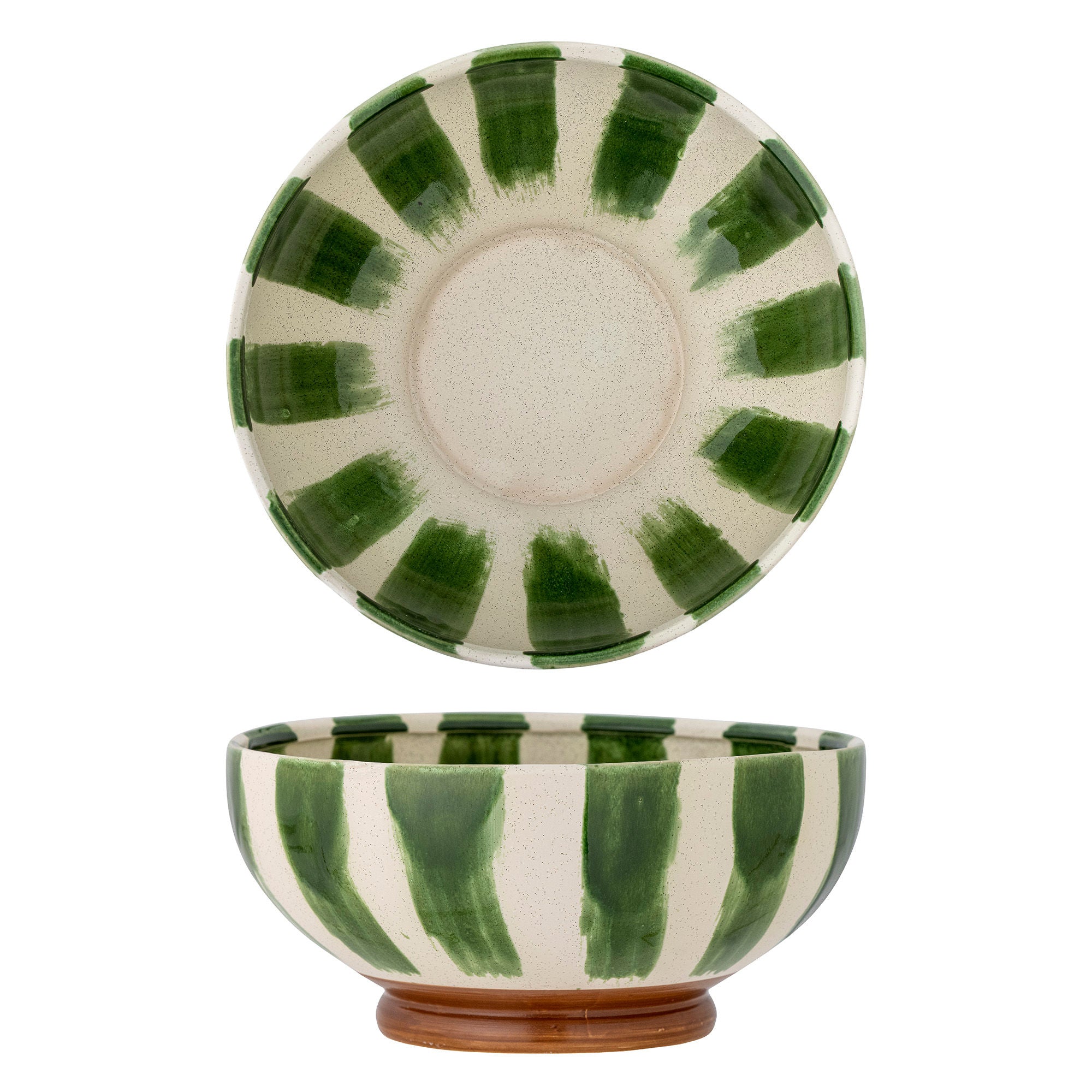 Creative Collection Shakti Bowl, Green, Stoneware