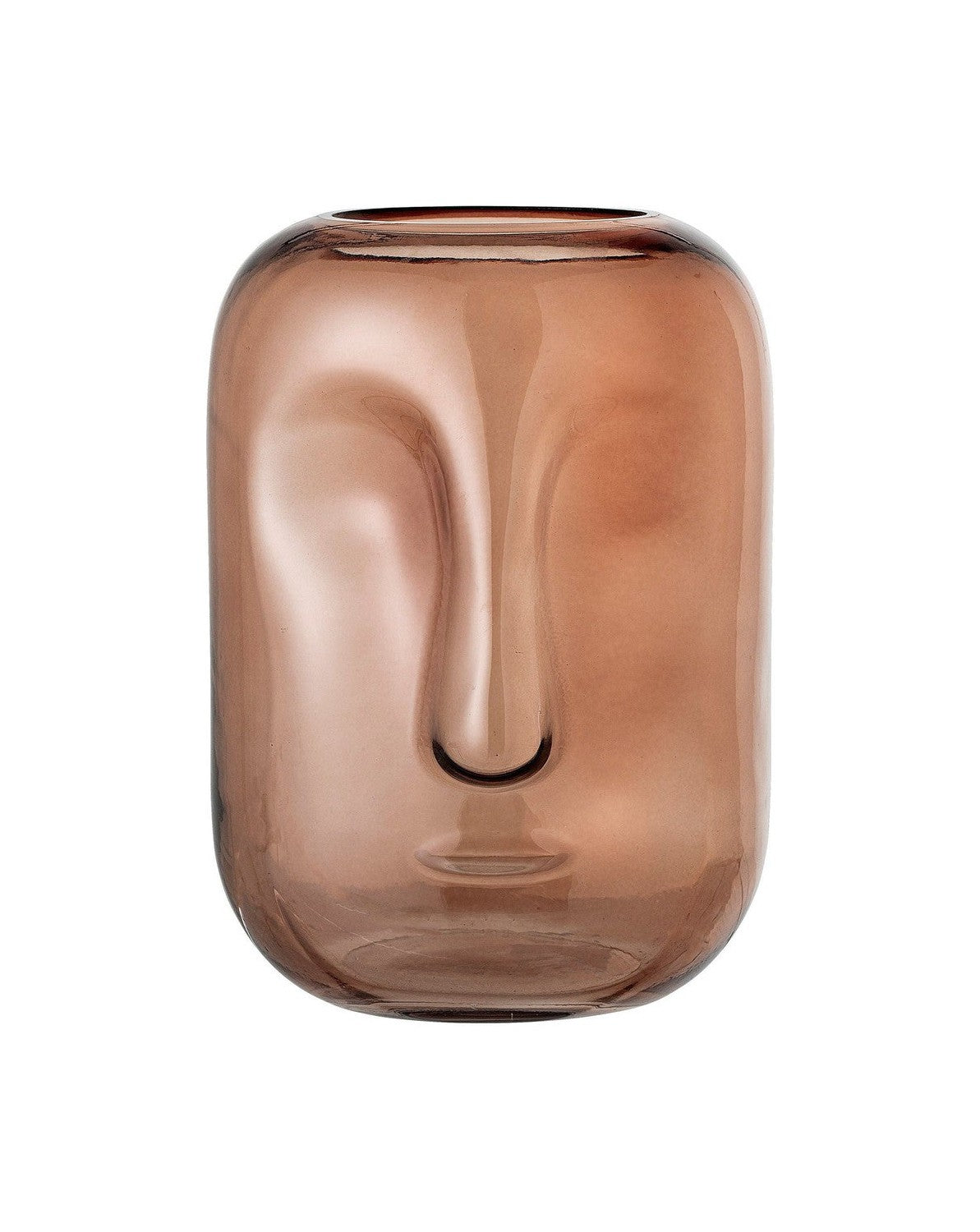 Bloomingville Amida Vase, Brown, Glass