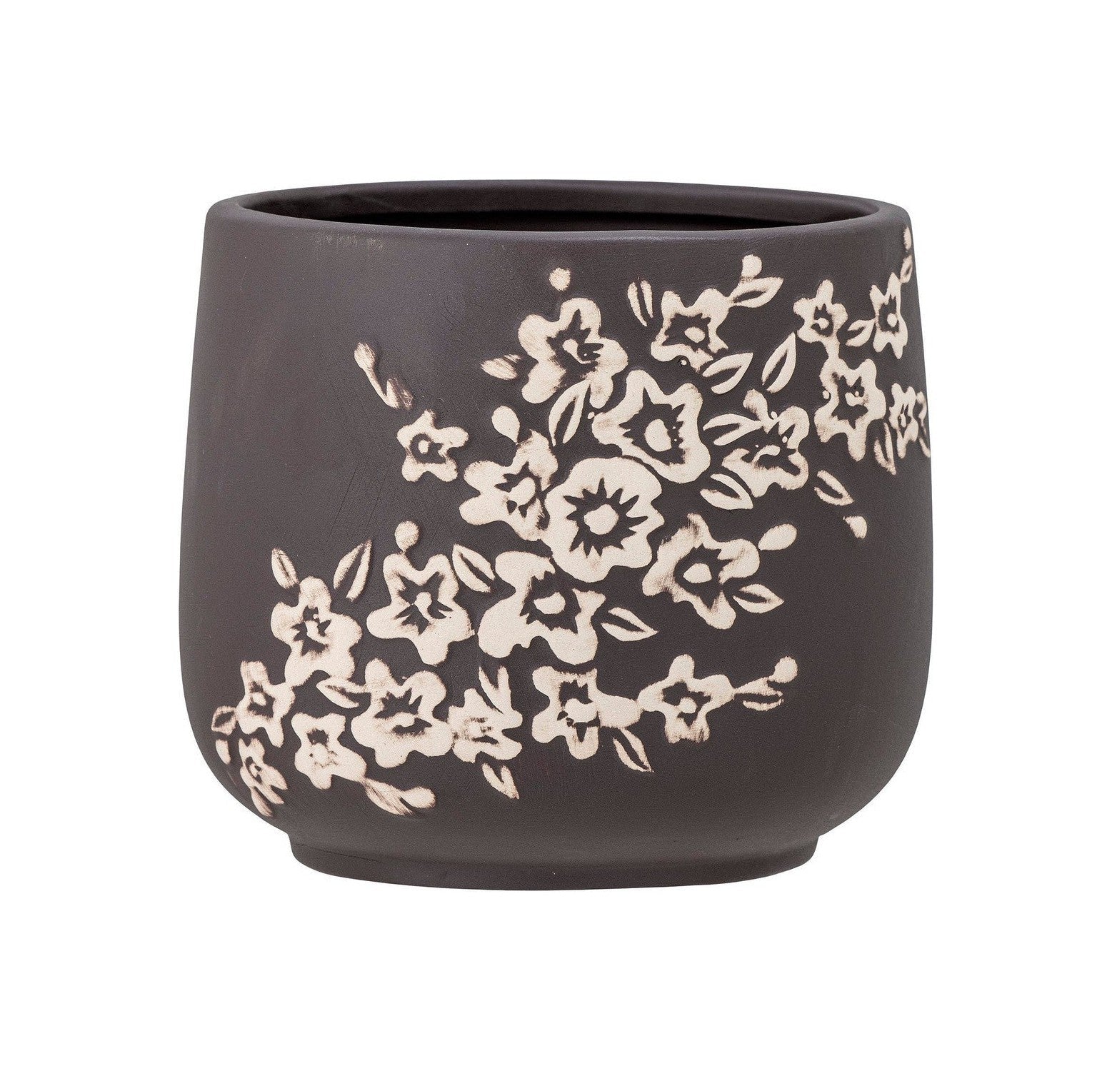 Bloomingville Betino Flowerpot, Brown, Stoneware