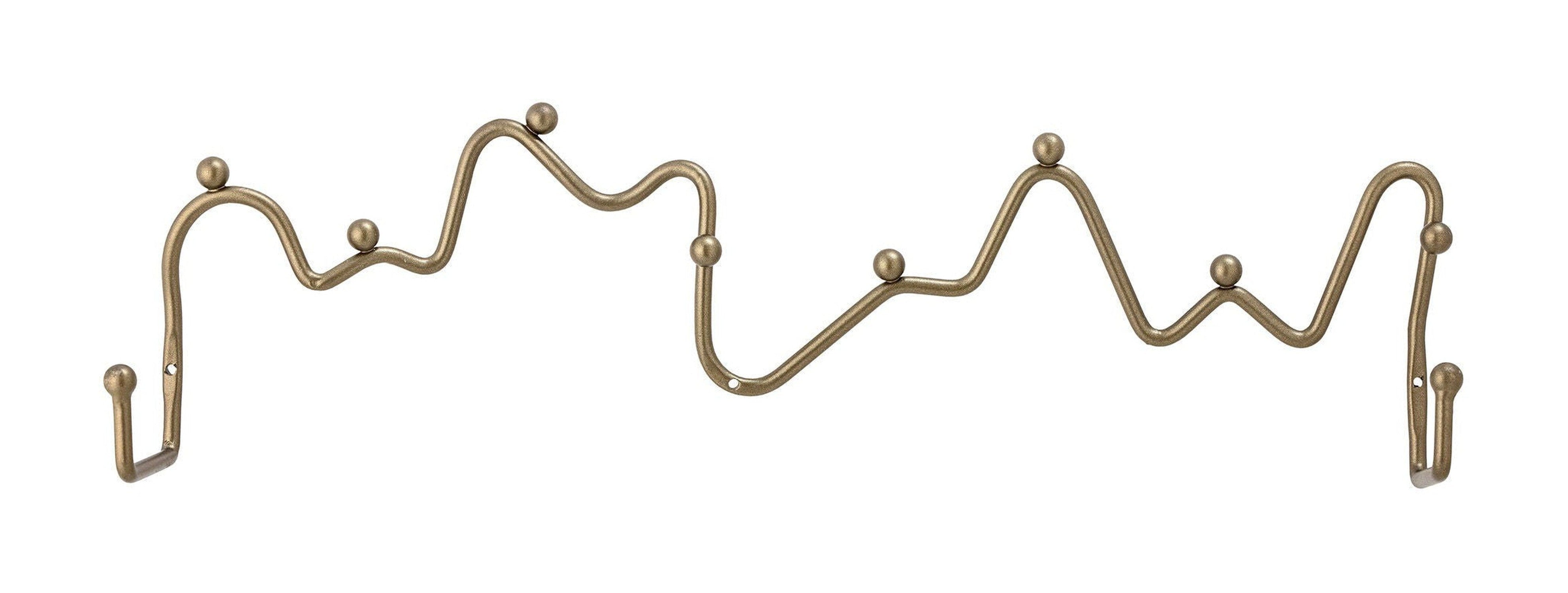 Bloomingville Blu Coat Rack, Brass, Metal