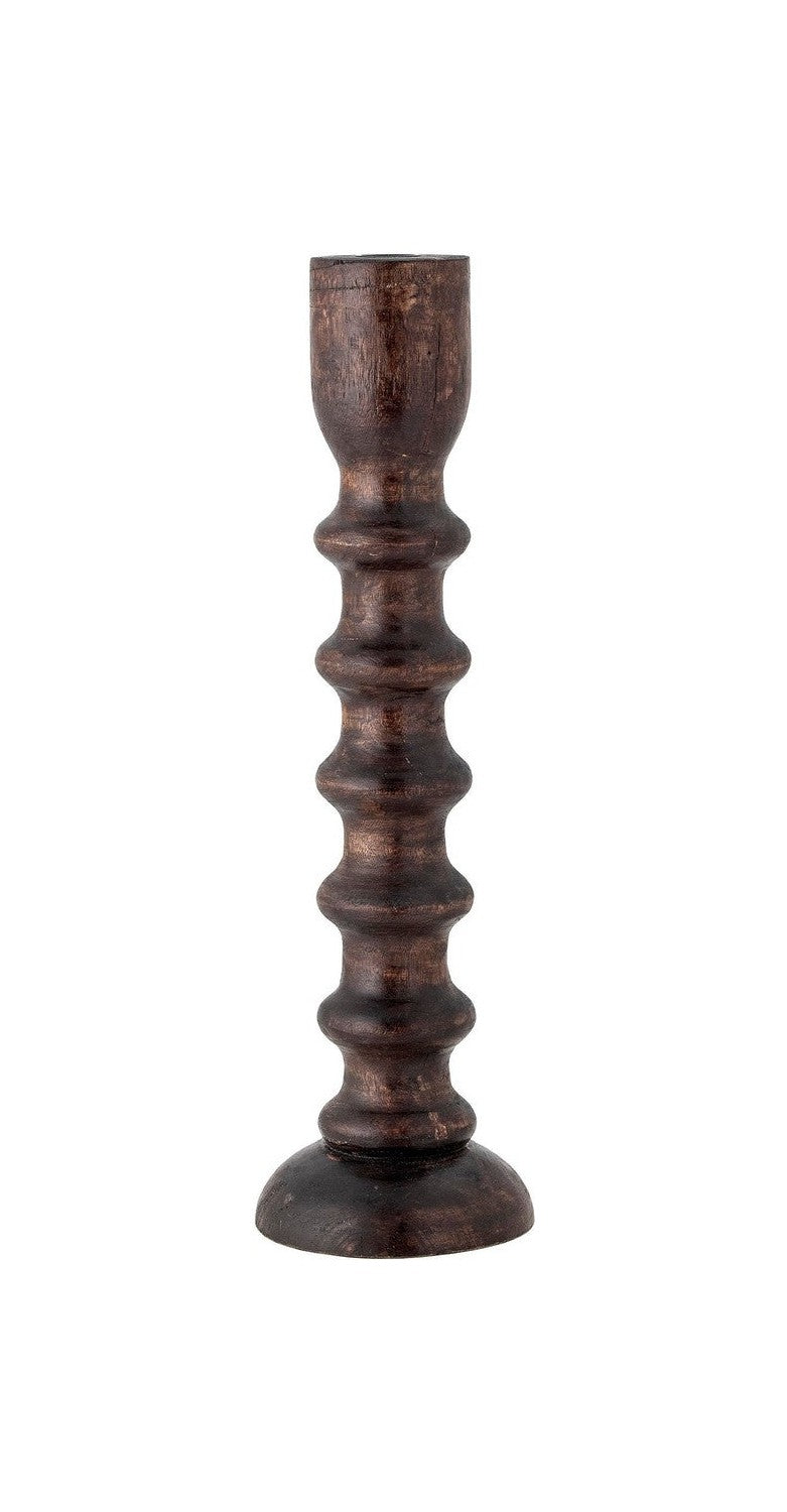 Bloomingville Brenda Candle Holder, Brown, Mango