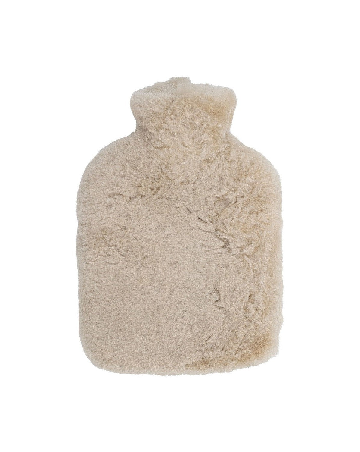 Bloomingville Cedar Hot Water Bottle, Nature, Sheepskin