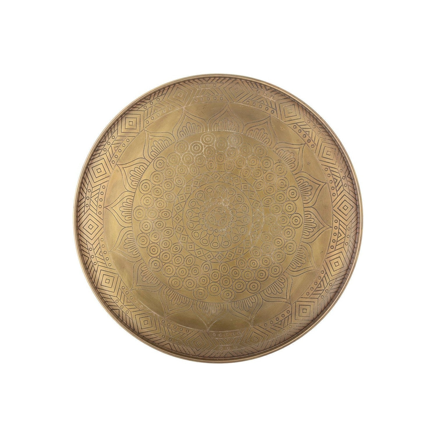 Bloomingville Conan Tray, Brass, Metal