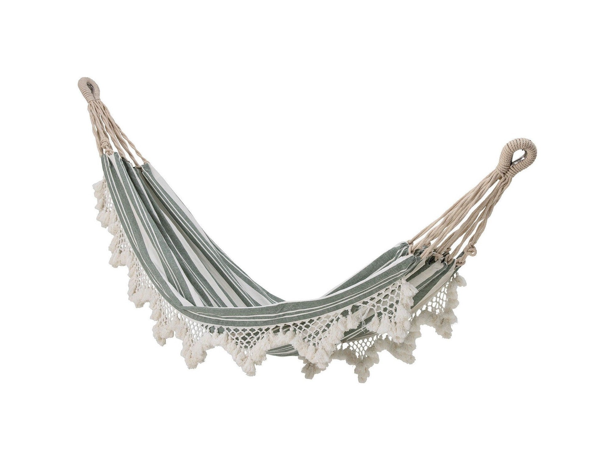 Bloomingville Cruz Hammock, Green, Cotton