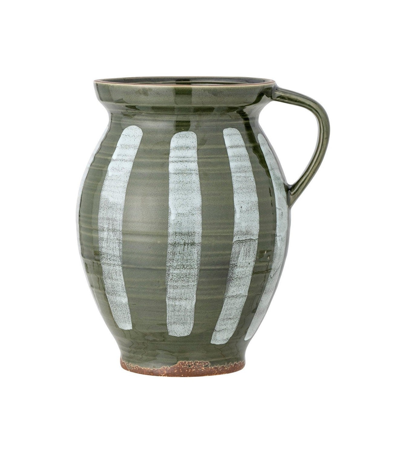 Bloomingville Frigg Vase, Green, Stoneware