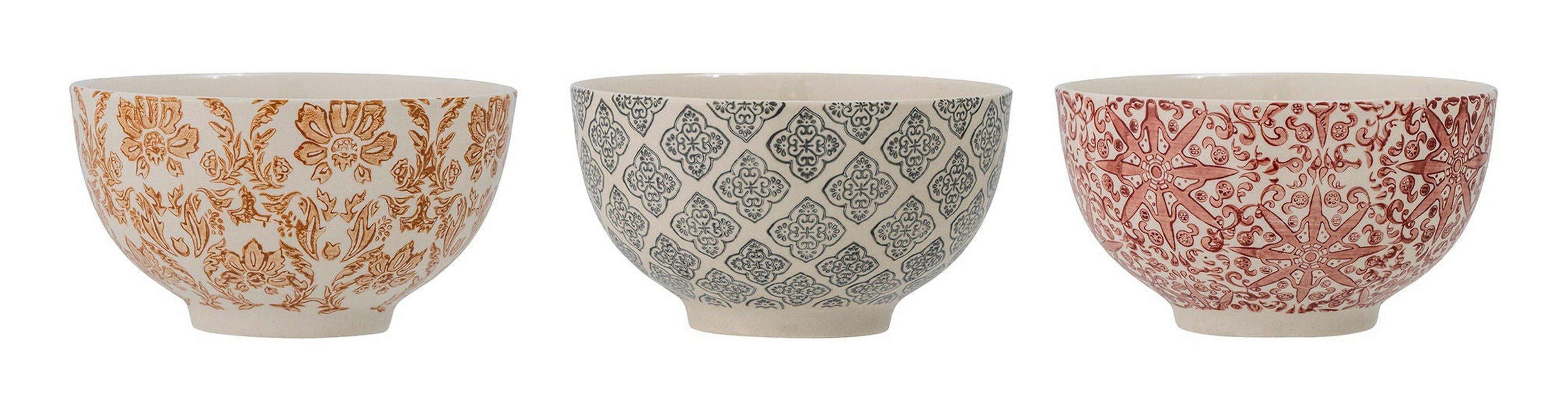 Bloomingville Genia Bowl, Brown, Stoneware