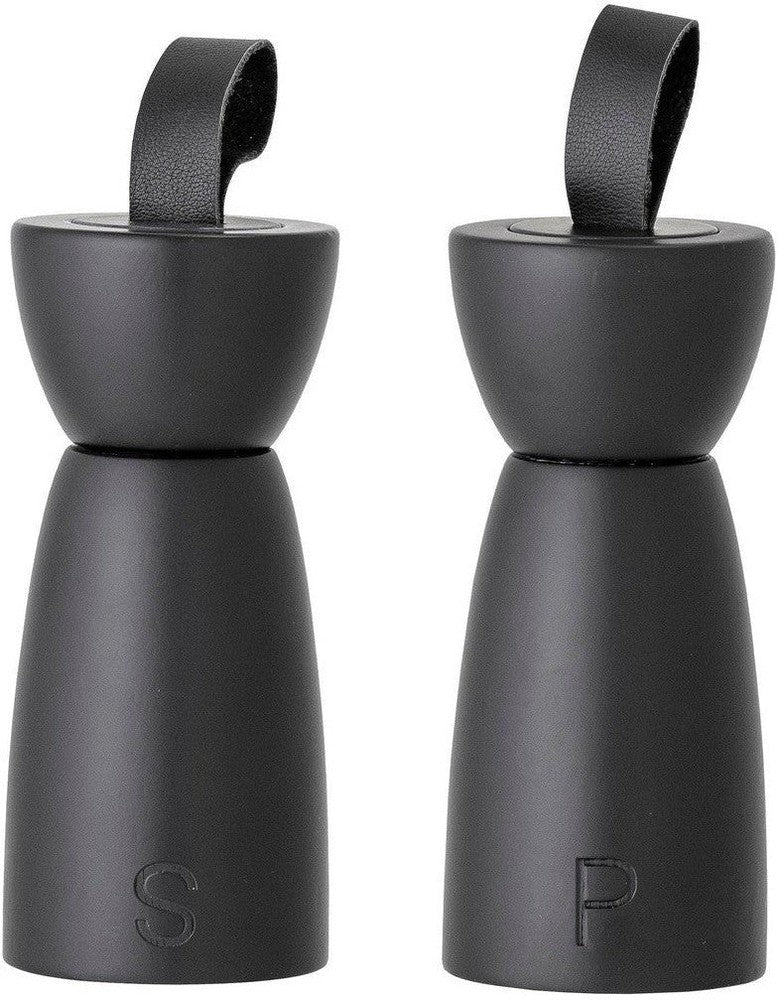 [product_category]-Bloomingville Hanif Salt & Pepper Mill, Black, Rubberwood-Bloomingville-5711173251612-82048934-BLO-1