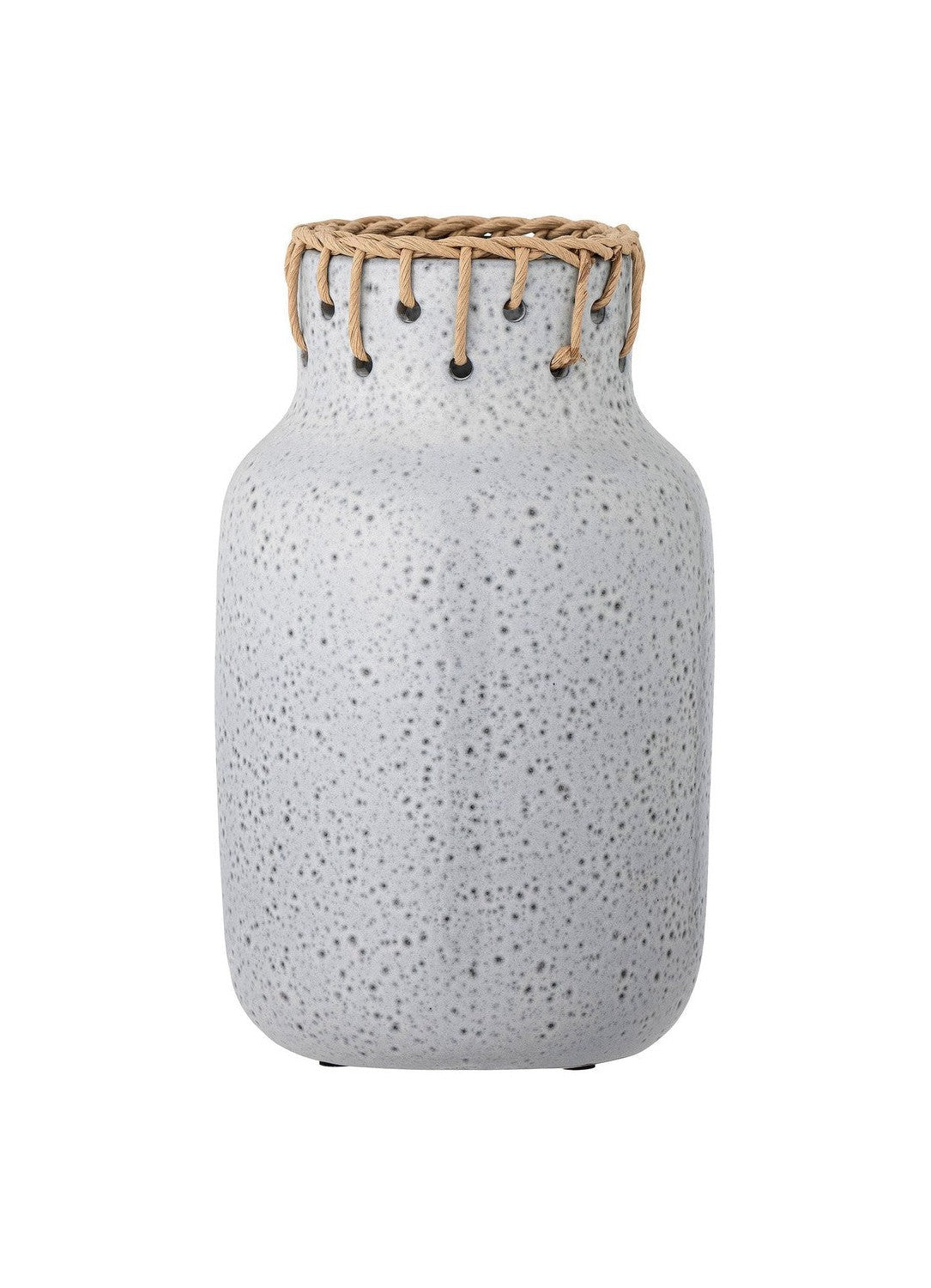 Bloomingville Janel Vase, Grey, Ceramic