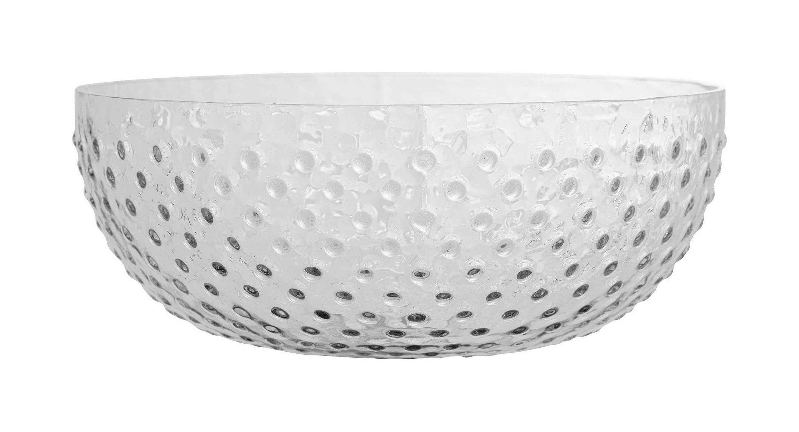 Bloomingville Justina Bowl, Clear, Recycled Glass