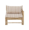 Bloomingville Korfu Module Sofa Right Corner, Nature, Bamboo