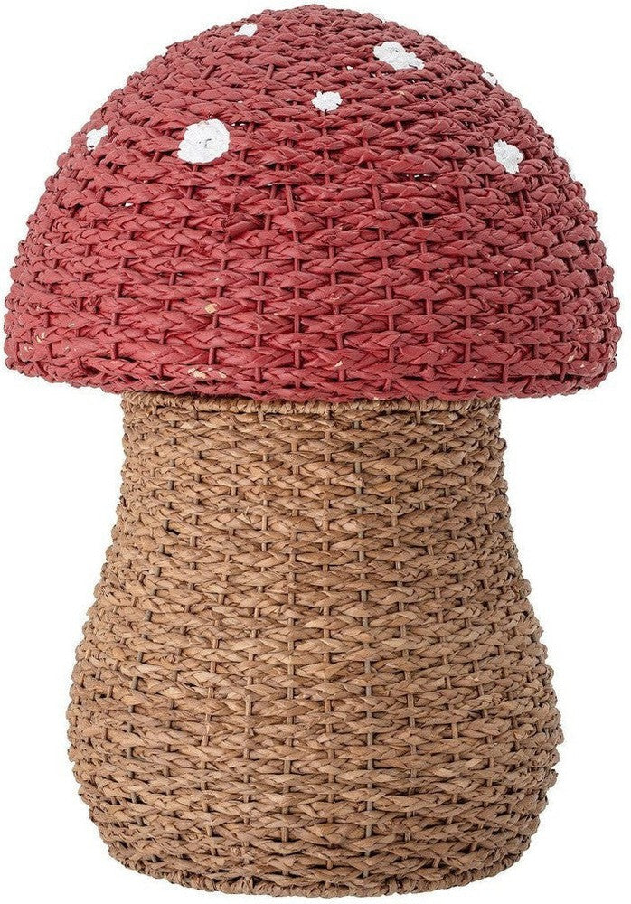 [product_category]-Bloomingville MINI Corintha Basket w/Lid, Red, Seagrass-Bloomingville MINI-5711173249343-82048260-BLO-1