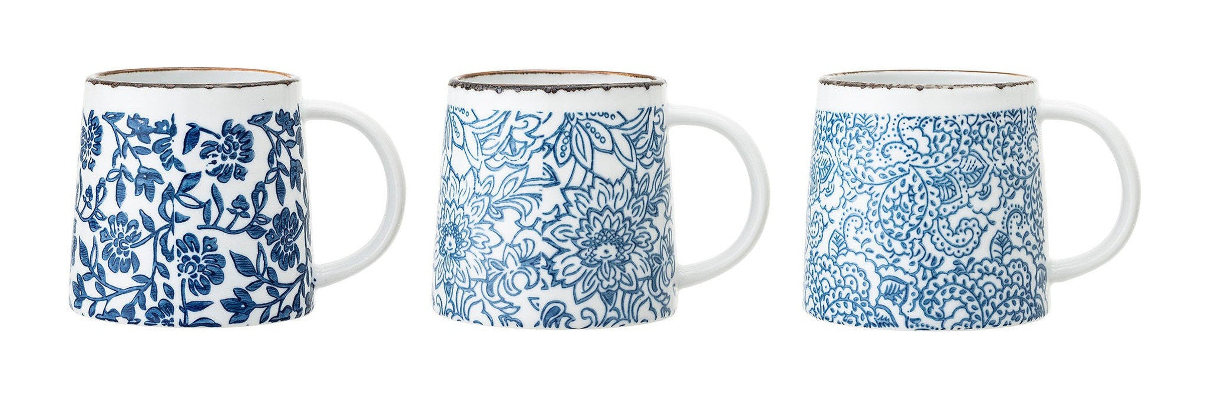 Bloomingville Molly Mug, Blue, Stoneware