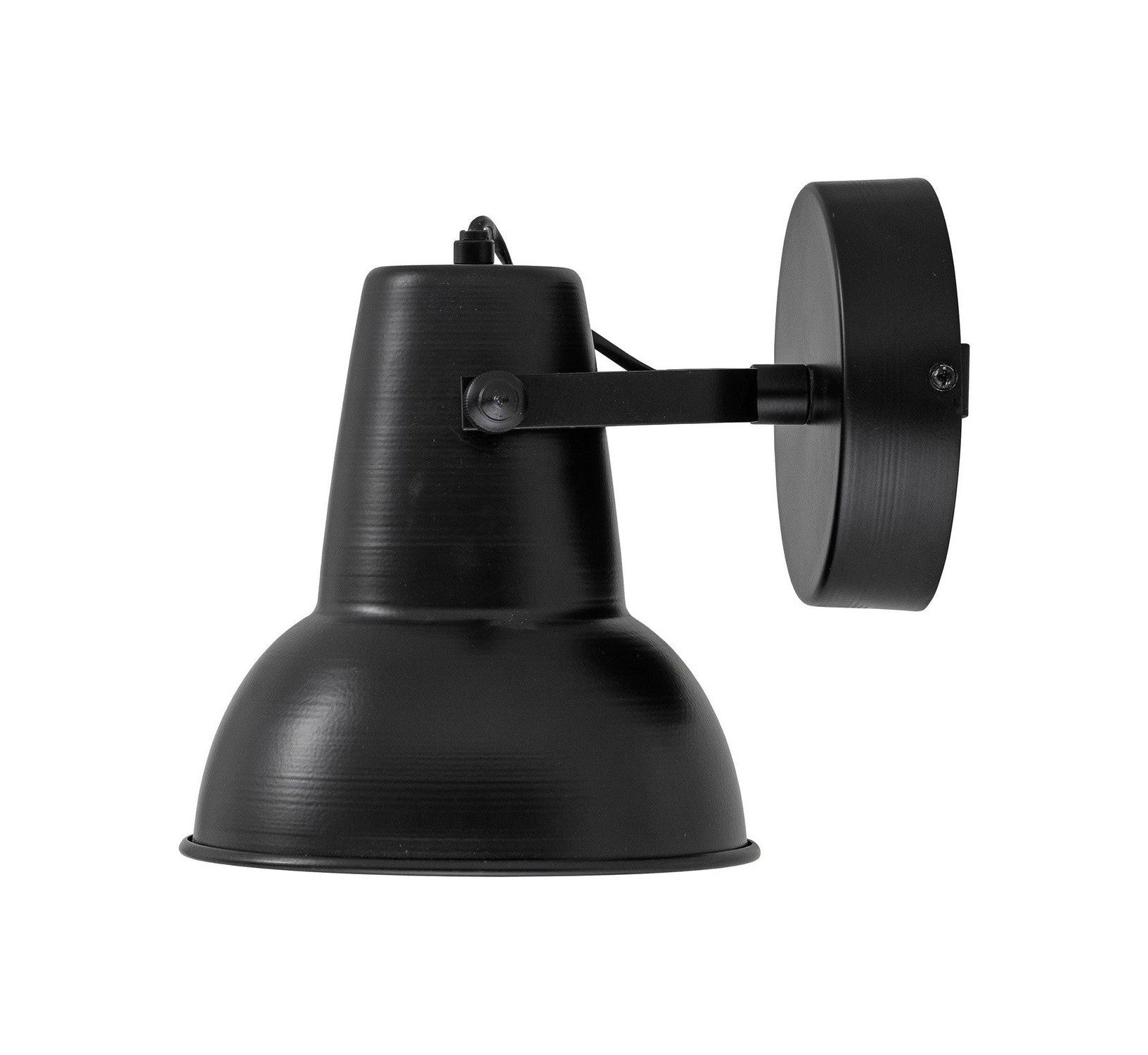 Bloomingville Nikos Wall Lamp, Black, Metal