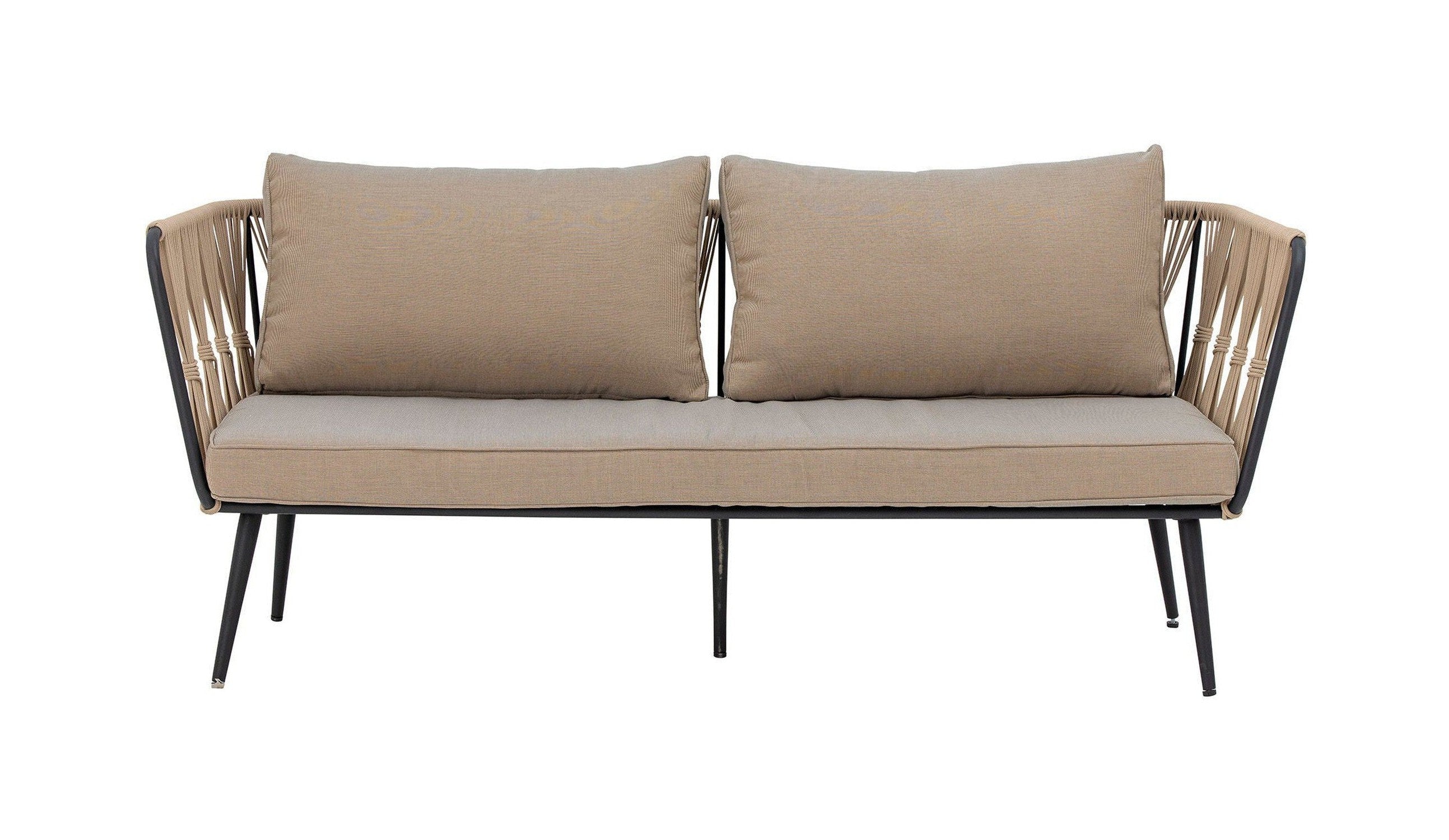 Bloomingville Pavone Sofa, Brown, Metal