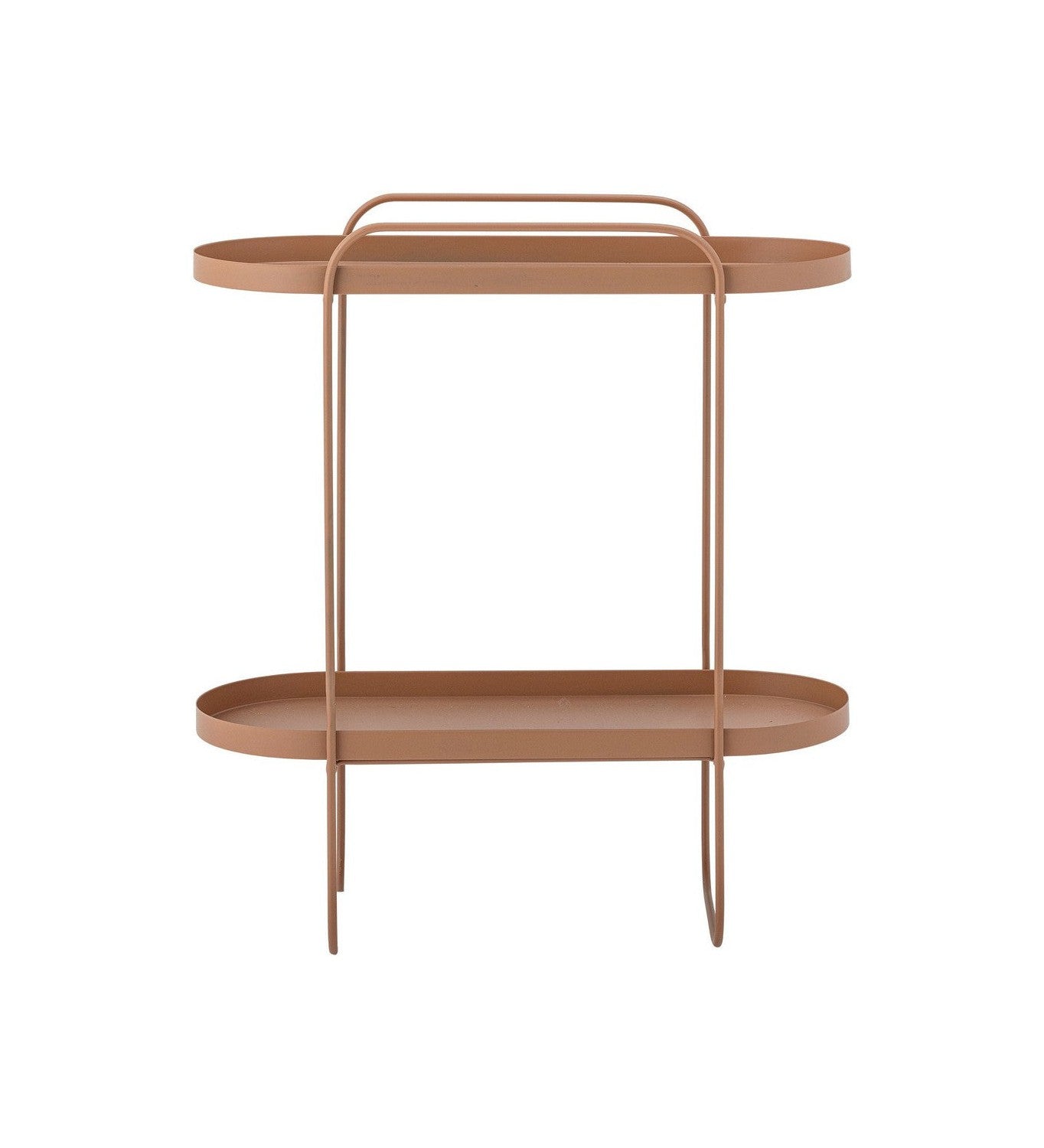 Bloomingville Reet Side Table, Brown, Metal