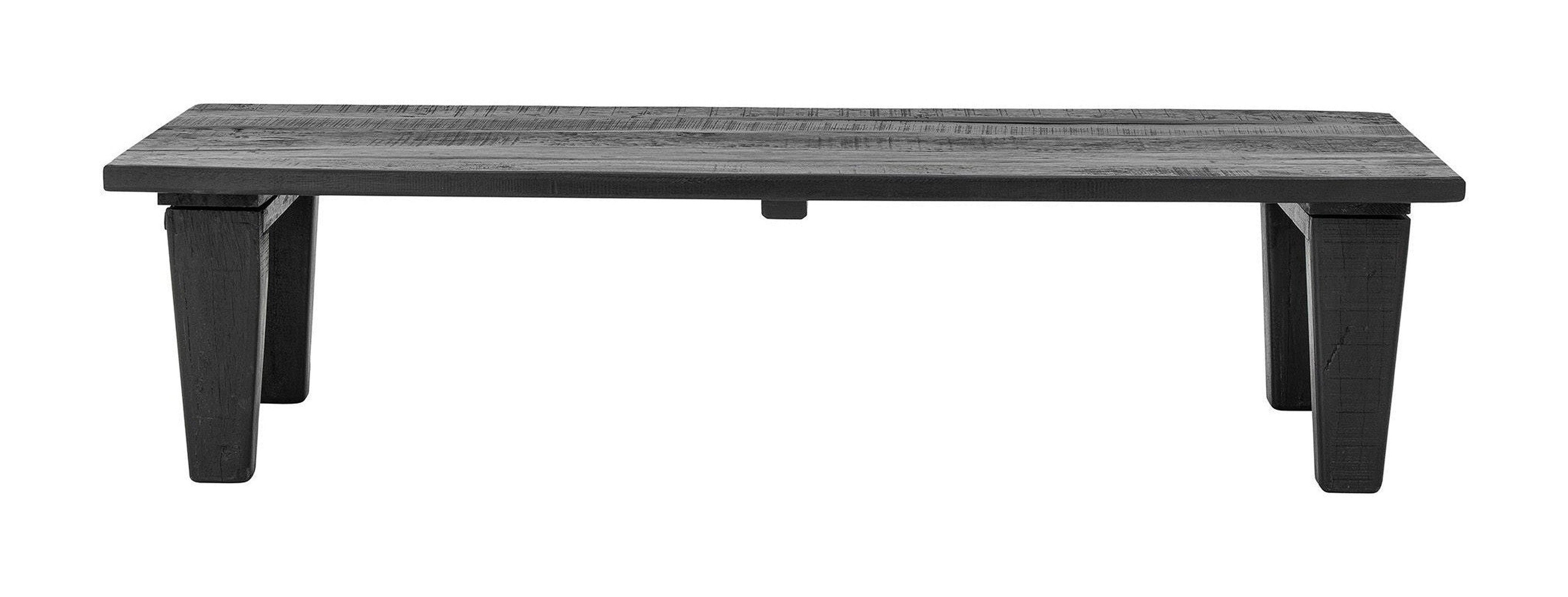 Bloomingville Riber Coffee Table, Black, Reclaimed Wood