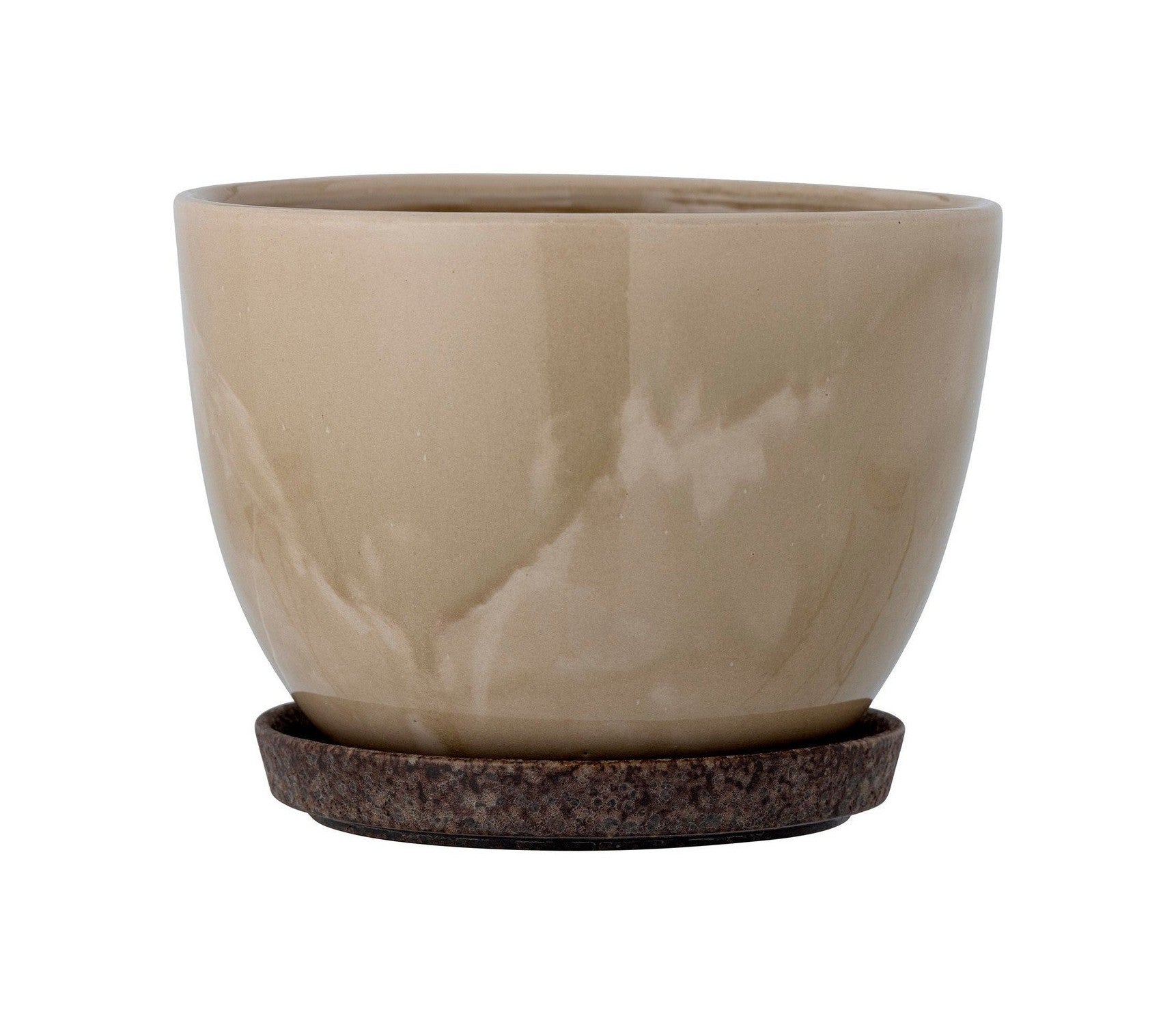 Bloomingville Ritva Flowerpot, Brown, Stoneware