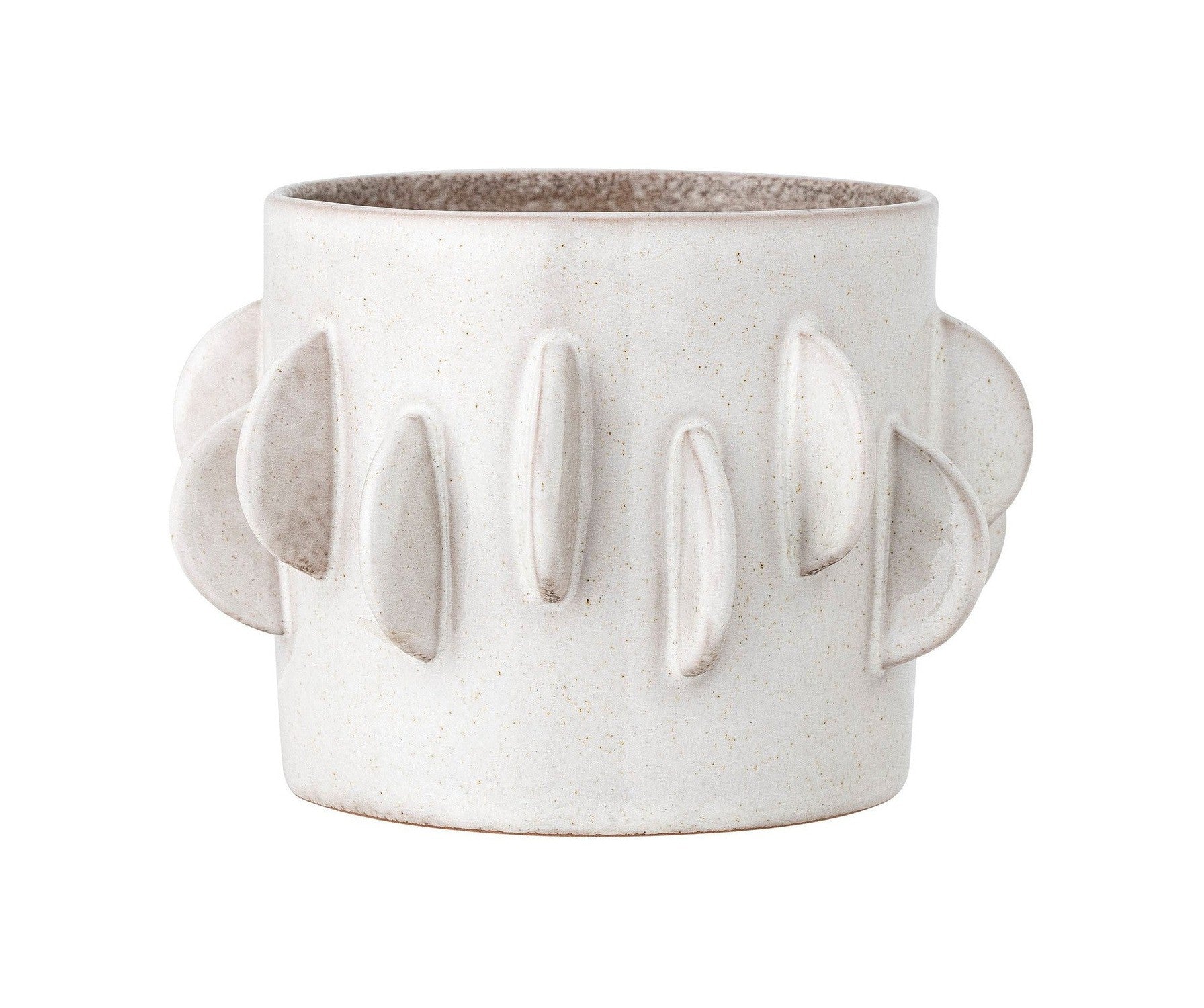 Bloomingville Roza Flowerpot, White, Stoneware