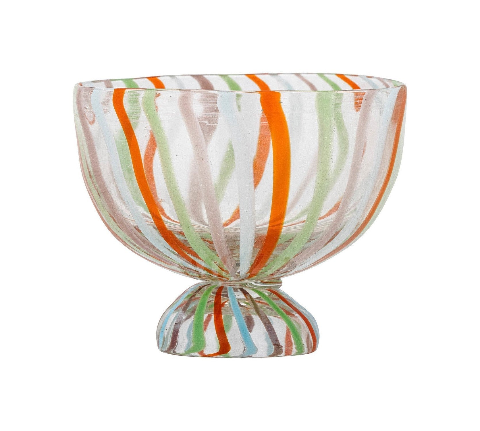 Bloomingville Savya Bowl, Green, Glass