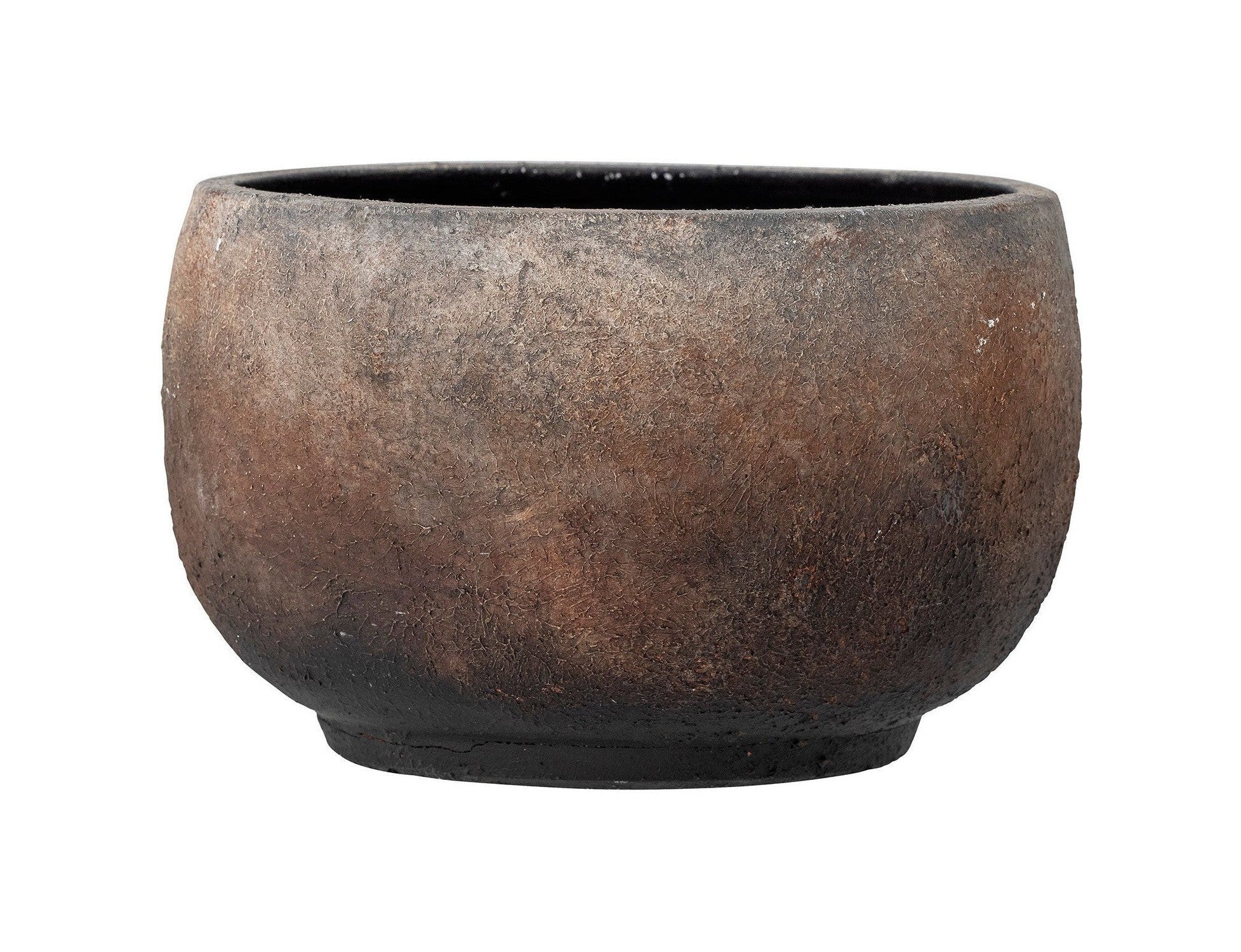 Bloomingville Thira Deco Flowerpot, Brown, Terracotta