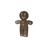 Boyhood Figure en bois de l'homme en pain d'épice, taché de chêne, petit