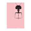  Ant Classic Poster Without Frame 50x70 Cm Pink Background