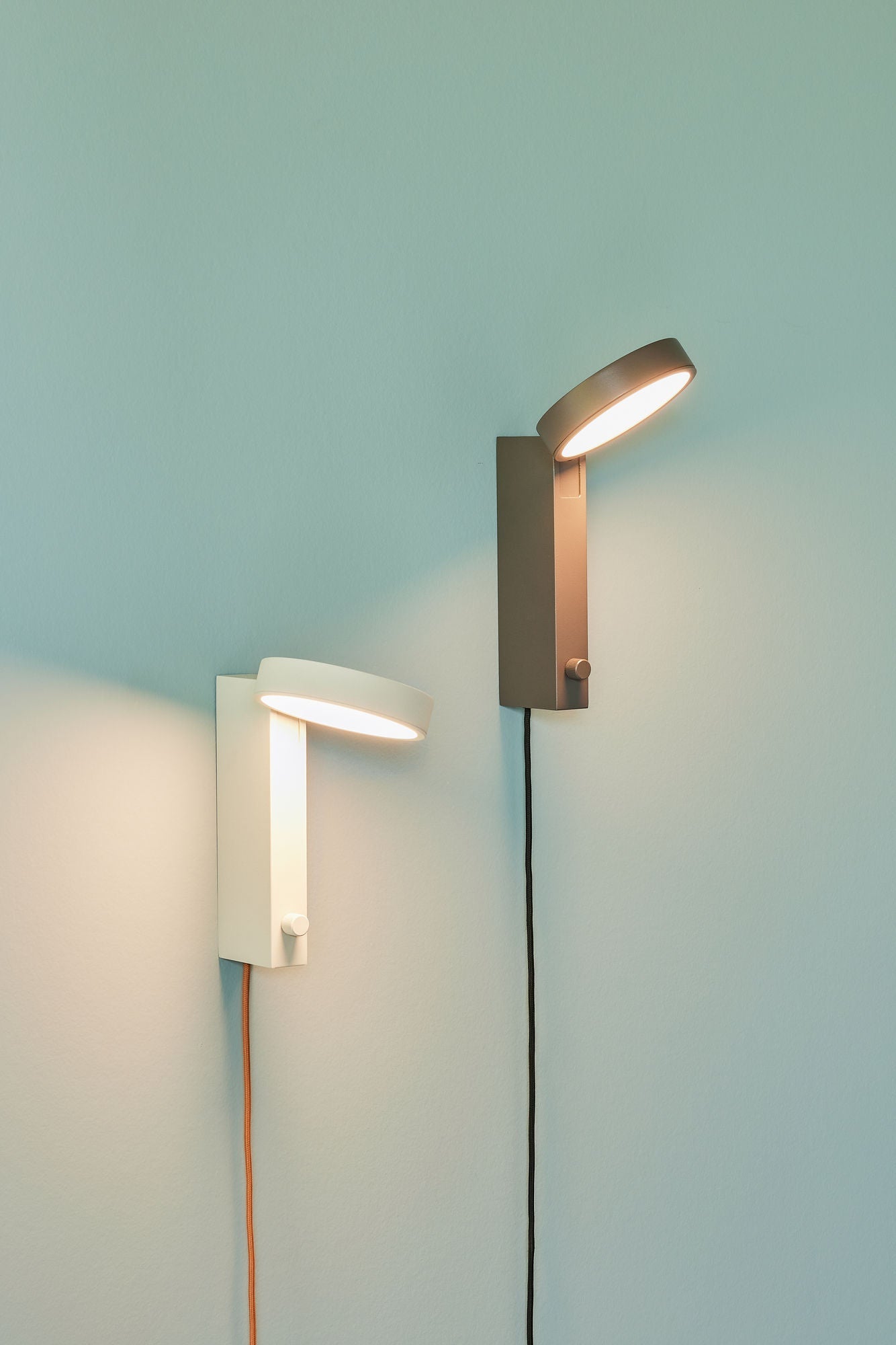 Hübsch Crea Wall Light Brown