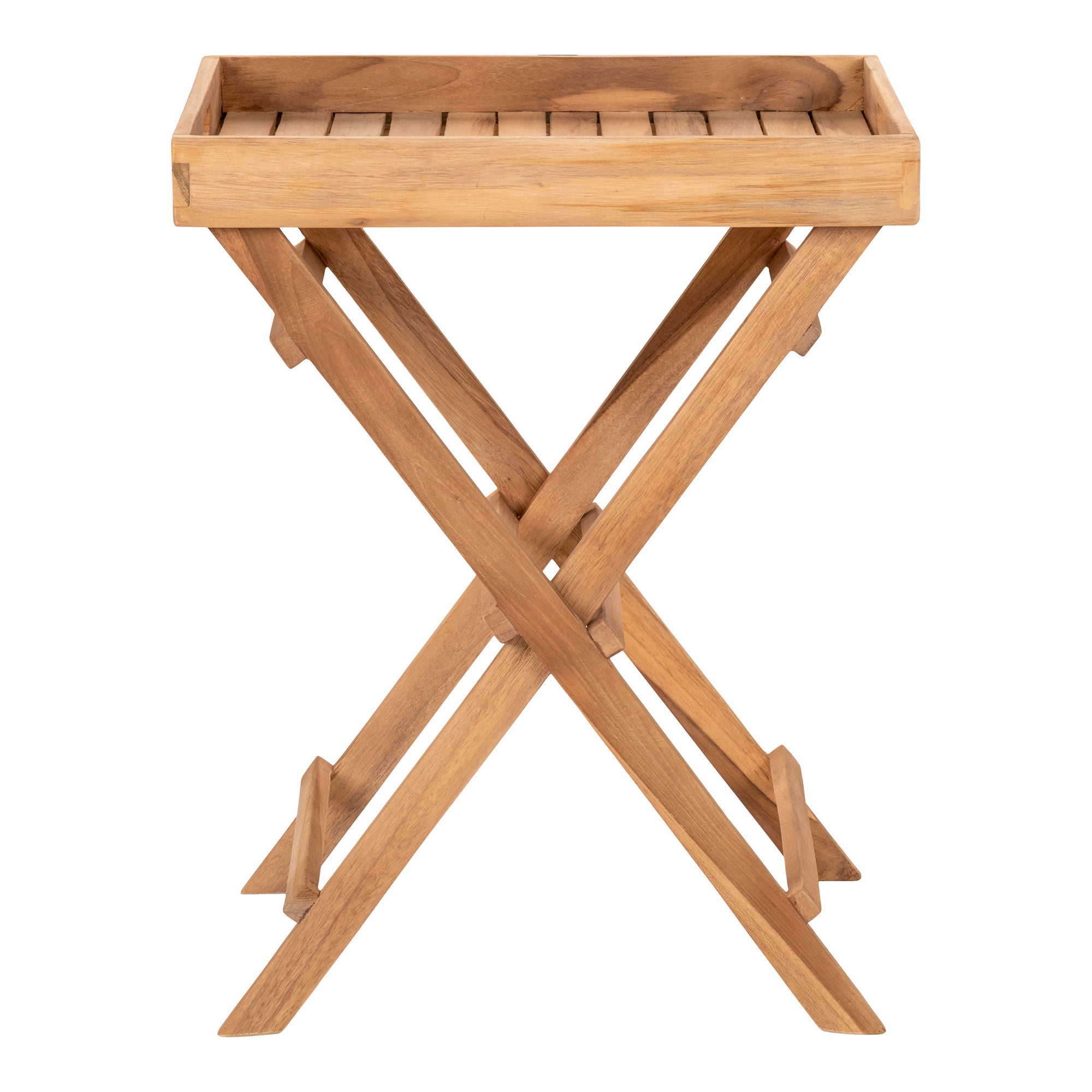 House Nordic Ronda Teak Tray Table