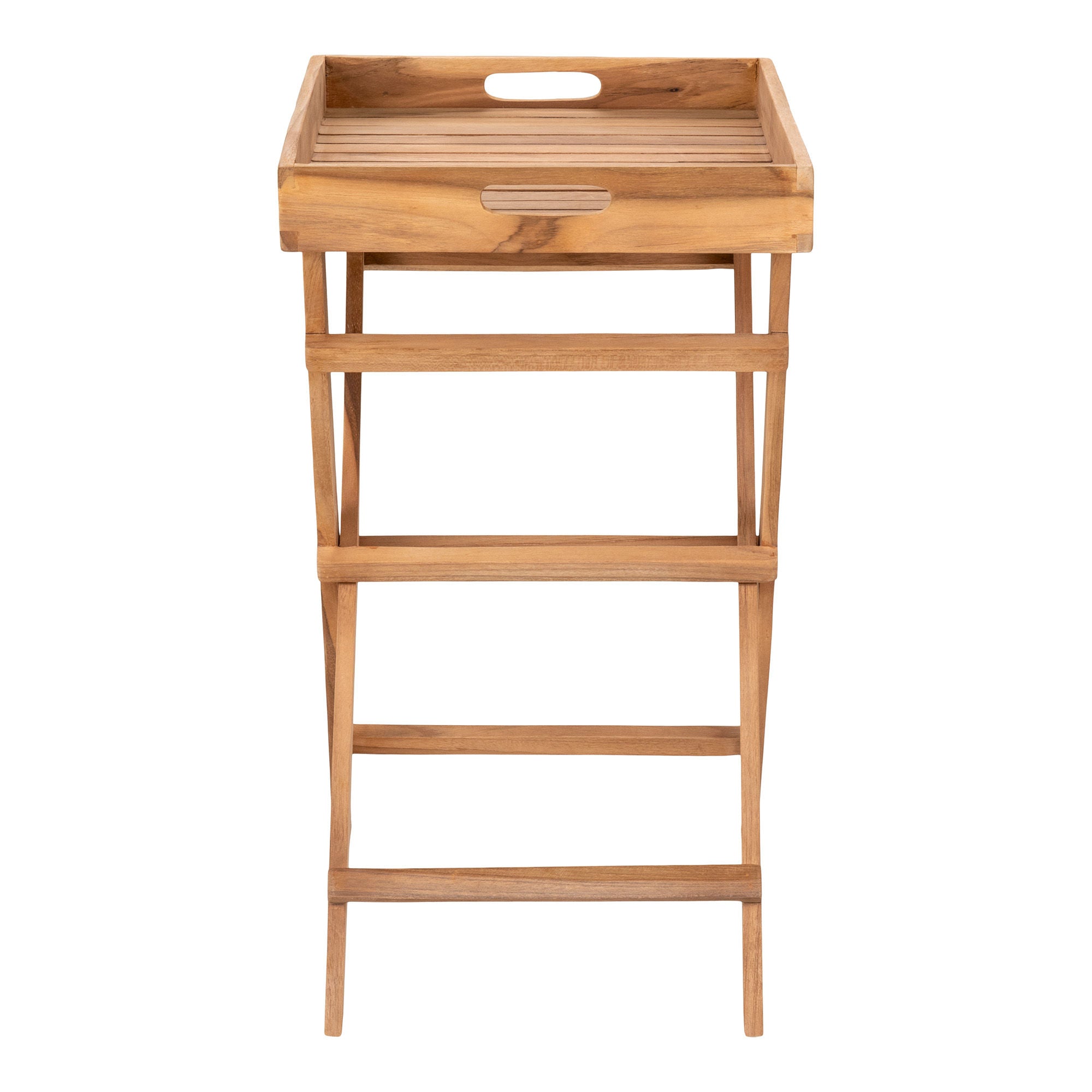 House Nordic Ronda Teak Tray Table