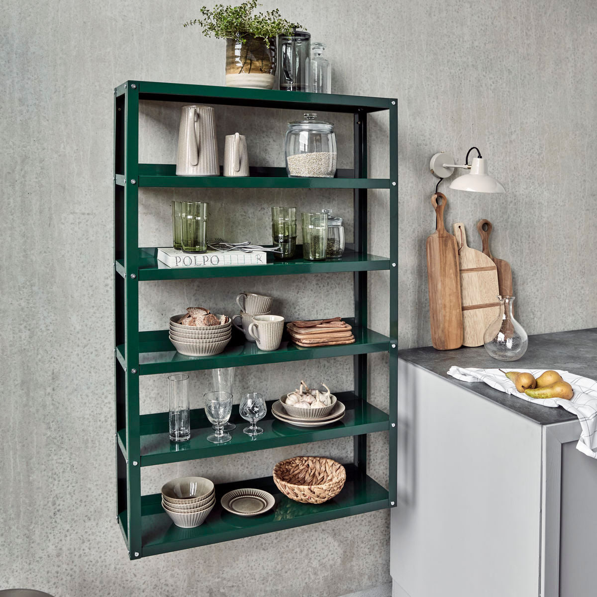 House Doctor Shelving unit, HDUse, Dark Green