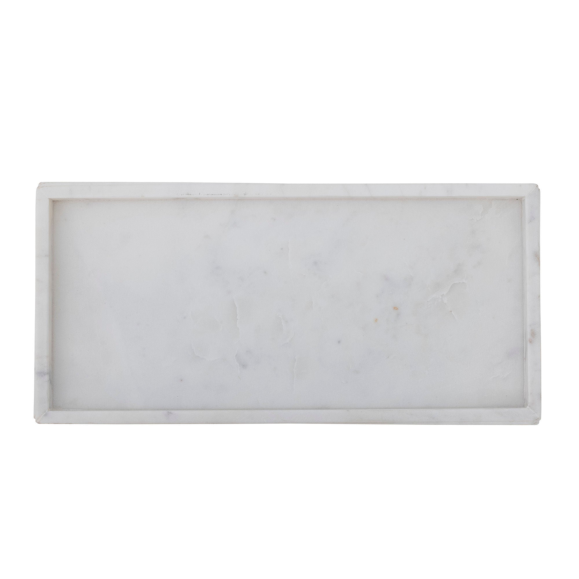 Bloomingville Majsa Tray, White, Marble