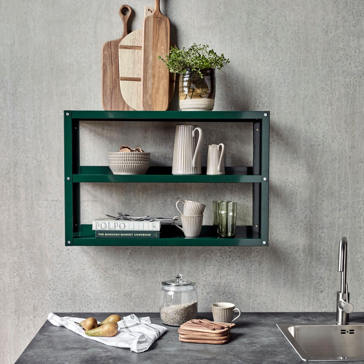 House Doctor Shelving unit, HDUse, Dark Green