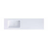 Copenhagen Bath SQ2 Wash-Basin gauche, L160 cm