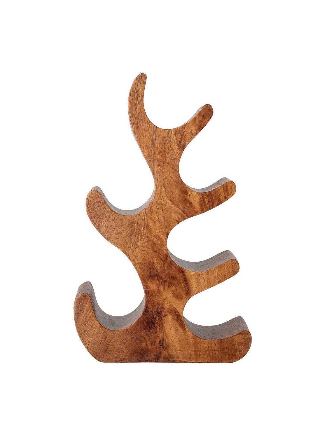 Creative Collection Barbel Wine Rack, Nature, Acacia