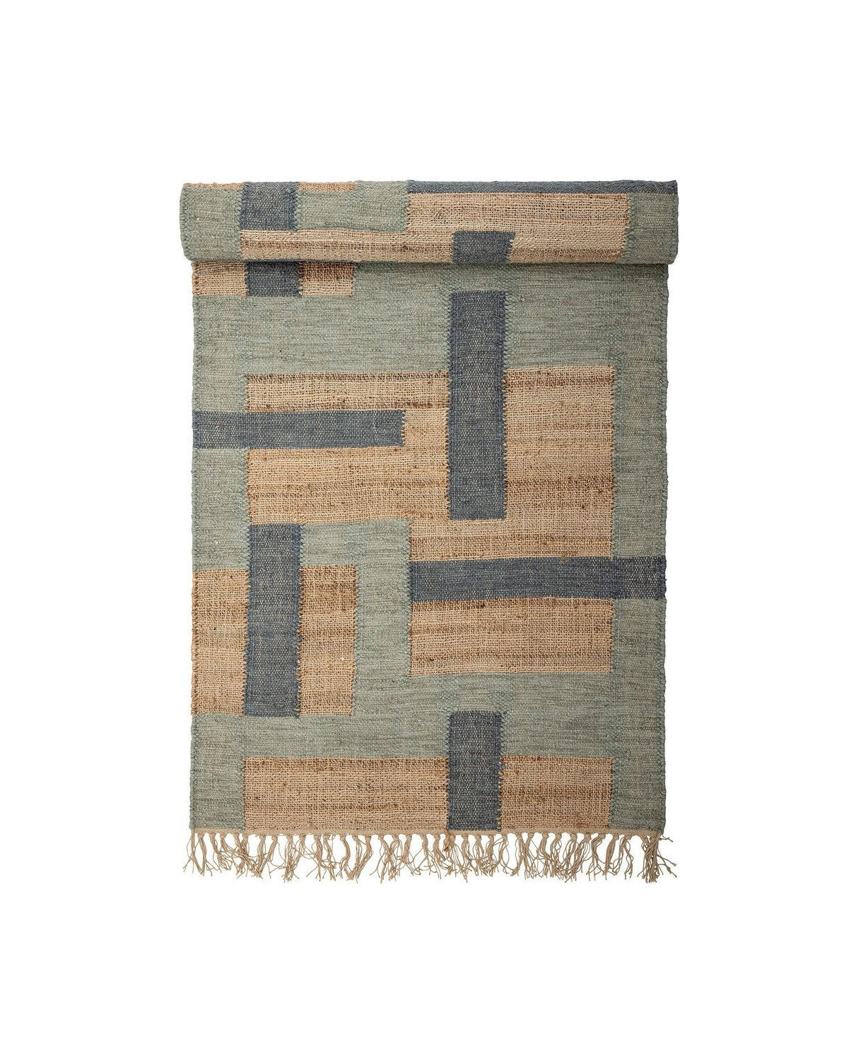 Creative Collection Honiton Rug, Green, Wool