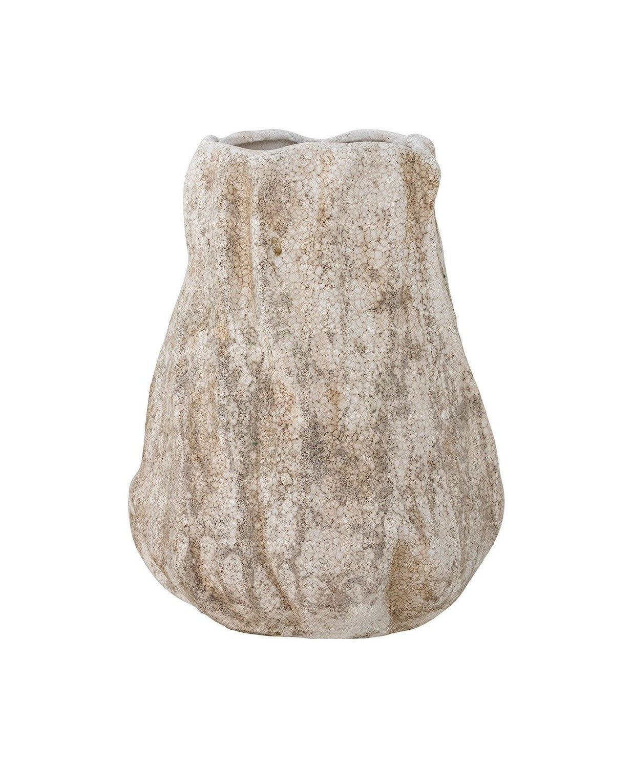 Creative Collection Kajsa Deco Vase, Nature, Stoneware